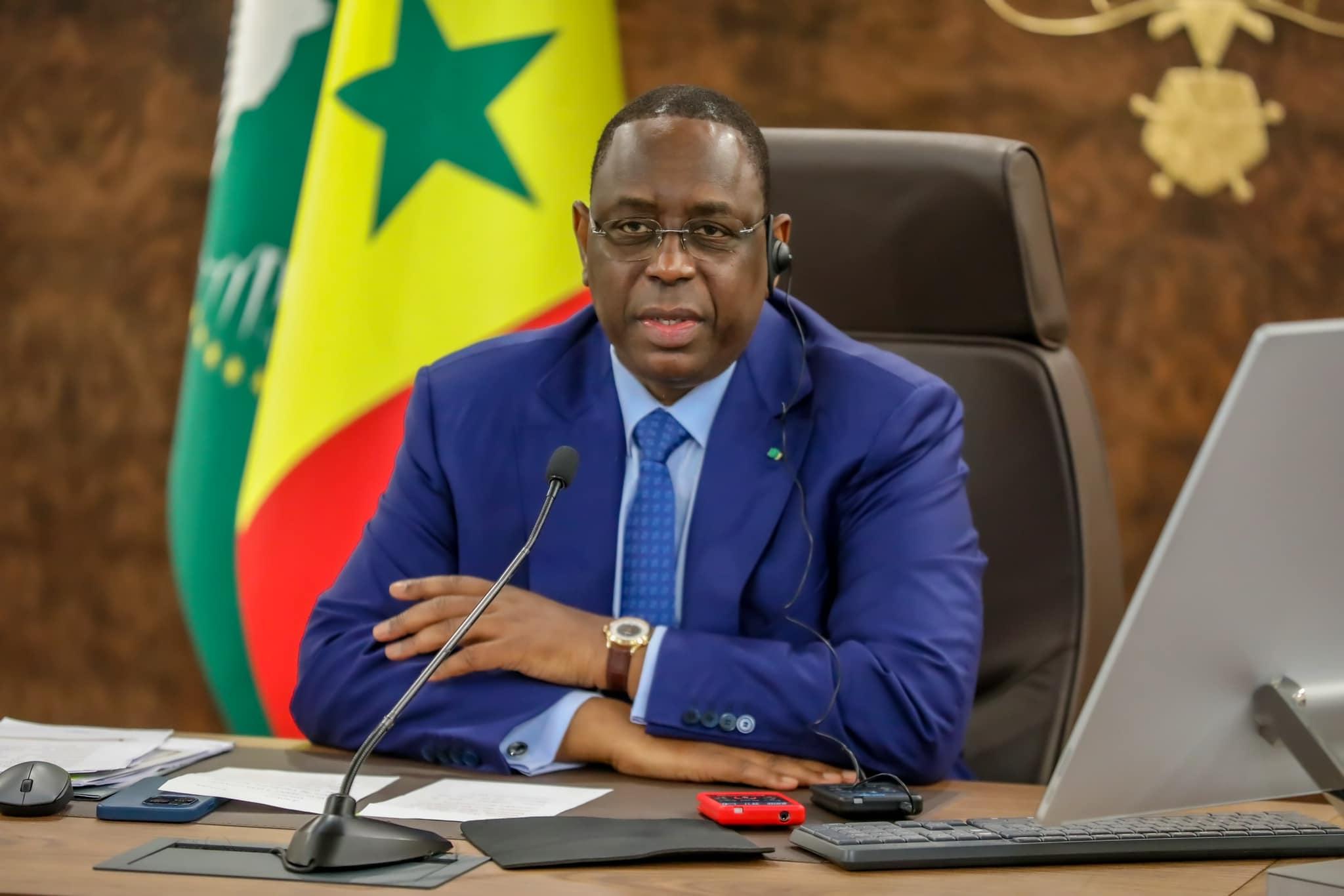 Macky a participé ce lundi à une rencontre virtuelle du groupe de médiation africain entre l’Ukraine et la Russie