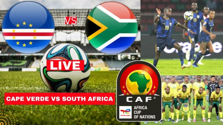 En direct – Afrique du Sud vs Cap-Vert